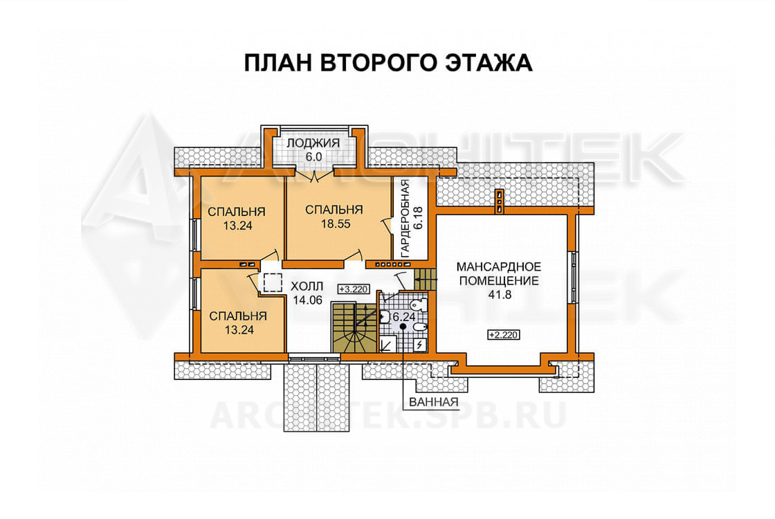 A-006-P проект дома с гаражом и бассейном