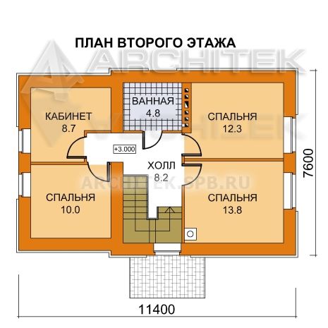A-065-K Проект оптимального дома эконом-класса до 150 кв.м. из кирпича с гаражом «Оптимальный-1*»