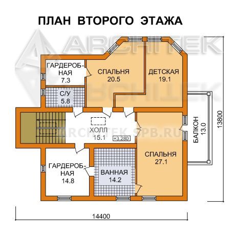 G-066-P Проект дома из пеноблоков с мансардой, цокольным этажом, гаражом, баней