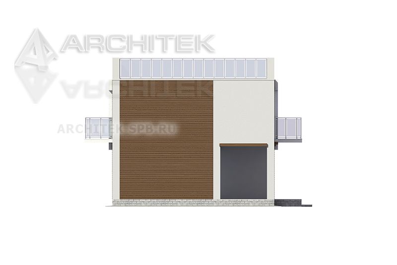 J-020-P проект современного коттеджа из газобетона