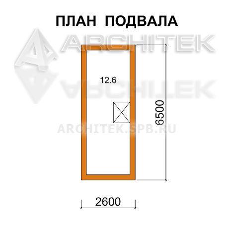 J-024-K проект маленького дома из кирпича с мансардой, подвалом, гаражом