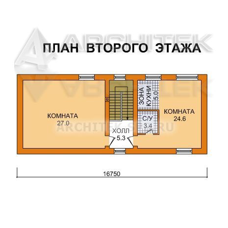 J-024-K проект маленького дома из кирпича с мансардой, подвалом, гаражом