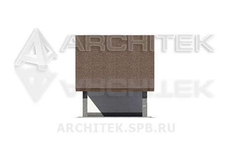 J-024-K проект маленького дома из кирпича с мансардой, подвалом, гаражом
