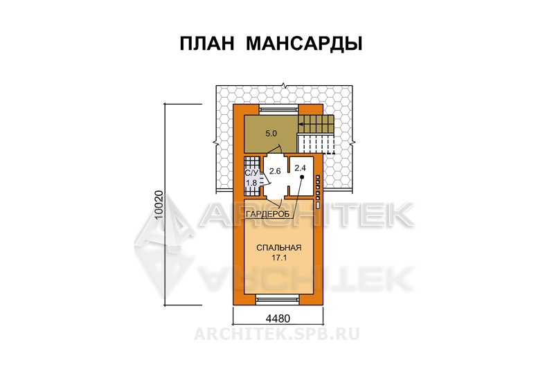 SM-002-K проект кирпичного дома с гаражом, мансардой, цокольным этажом, эркером, вторым светом, сауной, балконом
